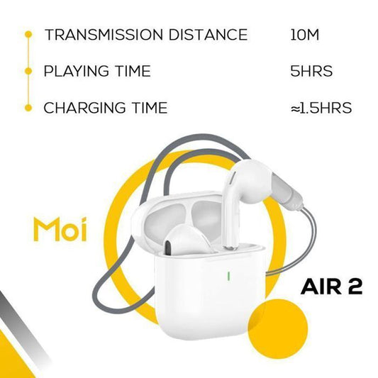 🎧 Mini Air2 Wireless Earbuds – Bluetooth & Style 🌟