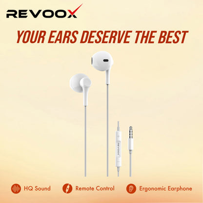 RE-E10 Wired Earphones – Pure Sound, 3.5mm Jack! ✨